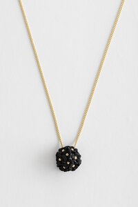 Stella + Gemma Flower Ball Pendant Necklace