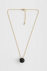 Stella + Gemma Flower Ball Pendant Necklace