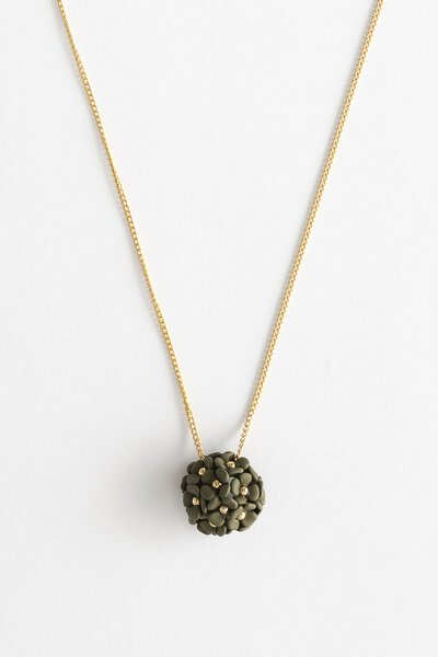 Stella + Gemma Flower Ball Pendant Necklace-gift-guide-Hello Cyril.