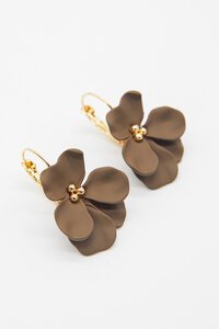 Stella + Gemma Flower Petal Hook Earring