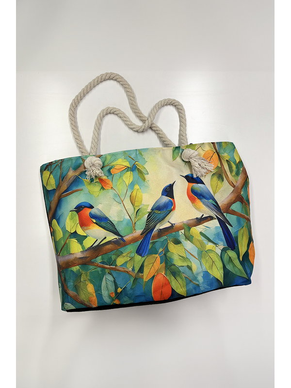 Alice + Lily Bird Tote Bag