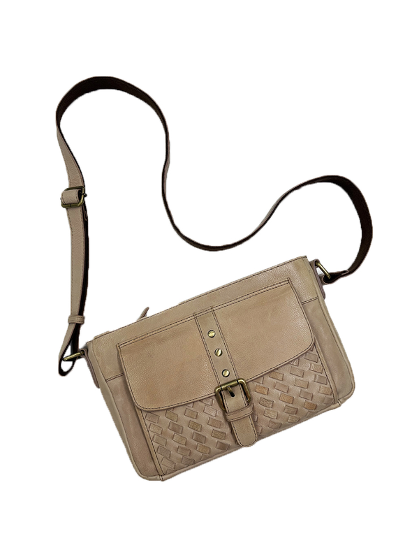 Pierre Cardin Woven Pocket Crossbody Bag