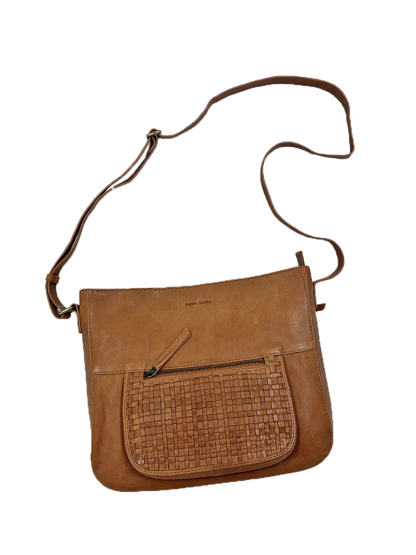 Pierre Cardin Woven Crossbody Bag