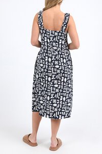 Foxwood Etched Geo Dress