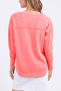 Foxwood Neon Coral Simplified Crew