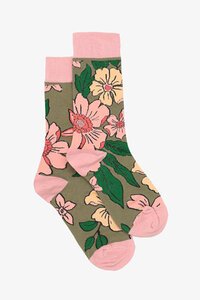 Antler Pink Flower Market Sock