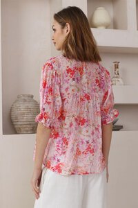 Iris Maxi Emmeline Short Sleeve Blouse