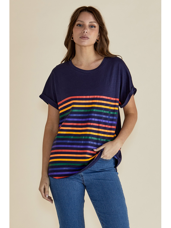 Betty Basics Hailey Stripe Tee