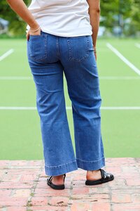 Wakee Front Seam Blue Jean