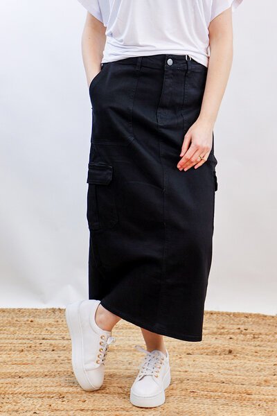 Wakee Cargo Denim Skirt-hc-new-Hello Cyril.