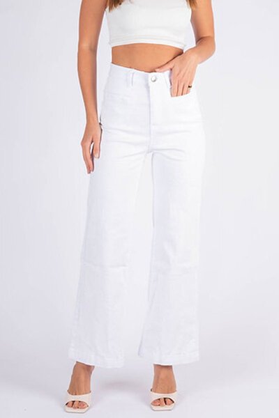 Wakee Wide Leg White Jean-hc-new-Hello Cyril.