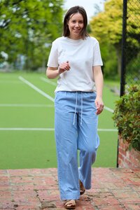 Wakee Pull on Wide Leg Light Pant