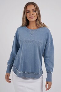 Foxwood Blue Washed Simplified Crew