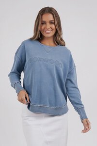 Foxwood Blue Washed Simplified Crew