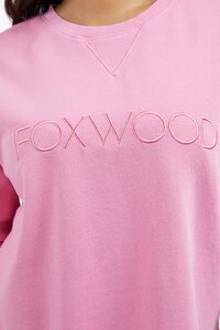 Foxwood Bubblegum Pink Simplified Crew