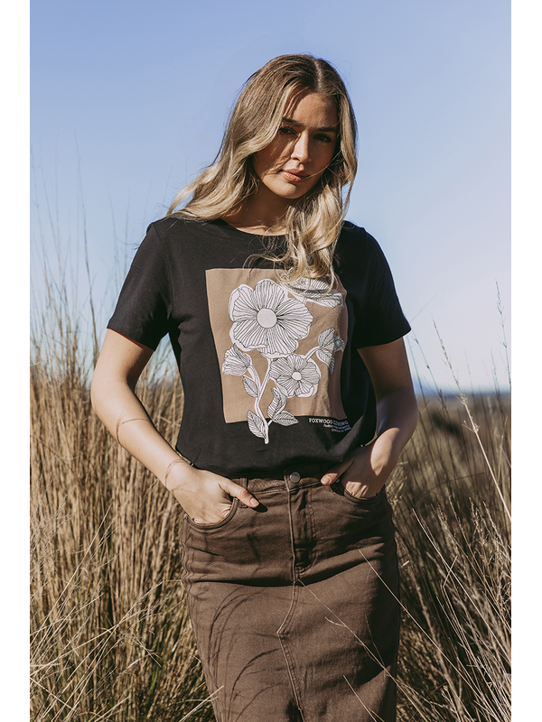 Foxwood Flower Block Tee